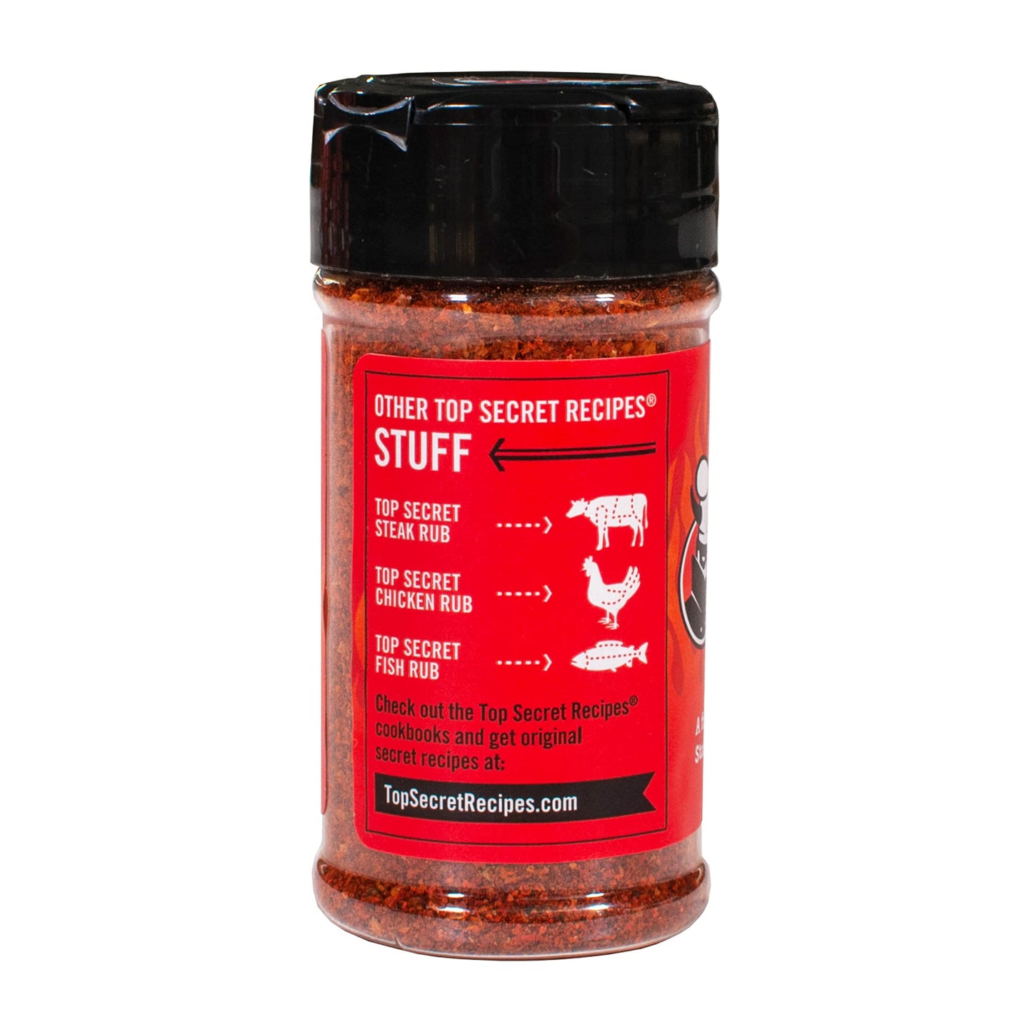 Todd Wilburs Top Secret Recipes Crushed Red Pepper Flakes - Unique Blend of 5 Peppers - 1.9 oz, 2 Pack