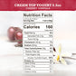 Brown Cow Cream Top Cherry Vanilla on the Bottom Whole Milk Yogurt, 5.3 oz. Cup - Creamy, Delicious Yogurt