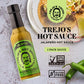 Trejos Tacos Jalapeño Hot Sauce | Zesty Flavor with Green Olives & Lime | 5 Fl Oz | Red | Non-GMO & Vegetarian