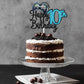 Video Game Happy 10Th Birthday Cake Topper - Video Game Boys 10Th Birthday Party Blue Cake Supplies - Game On Level Up Winner Pa