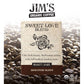 Jims Organic Coffee Sweet Love Blend Ground Dark Roast 11 oz Bag Certified Organic Ethically Traded Shade Grown Coffee