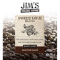 Jims Organic Coffee Sweet Love Blend, Dark Roast, Whole Bean, 5 Pound