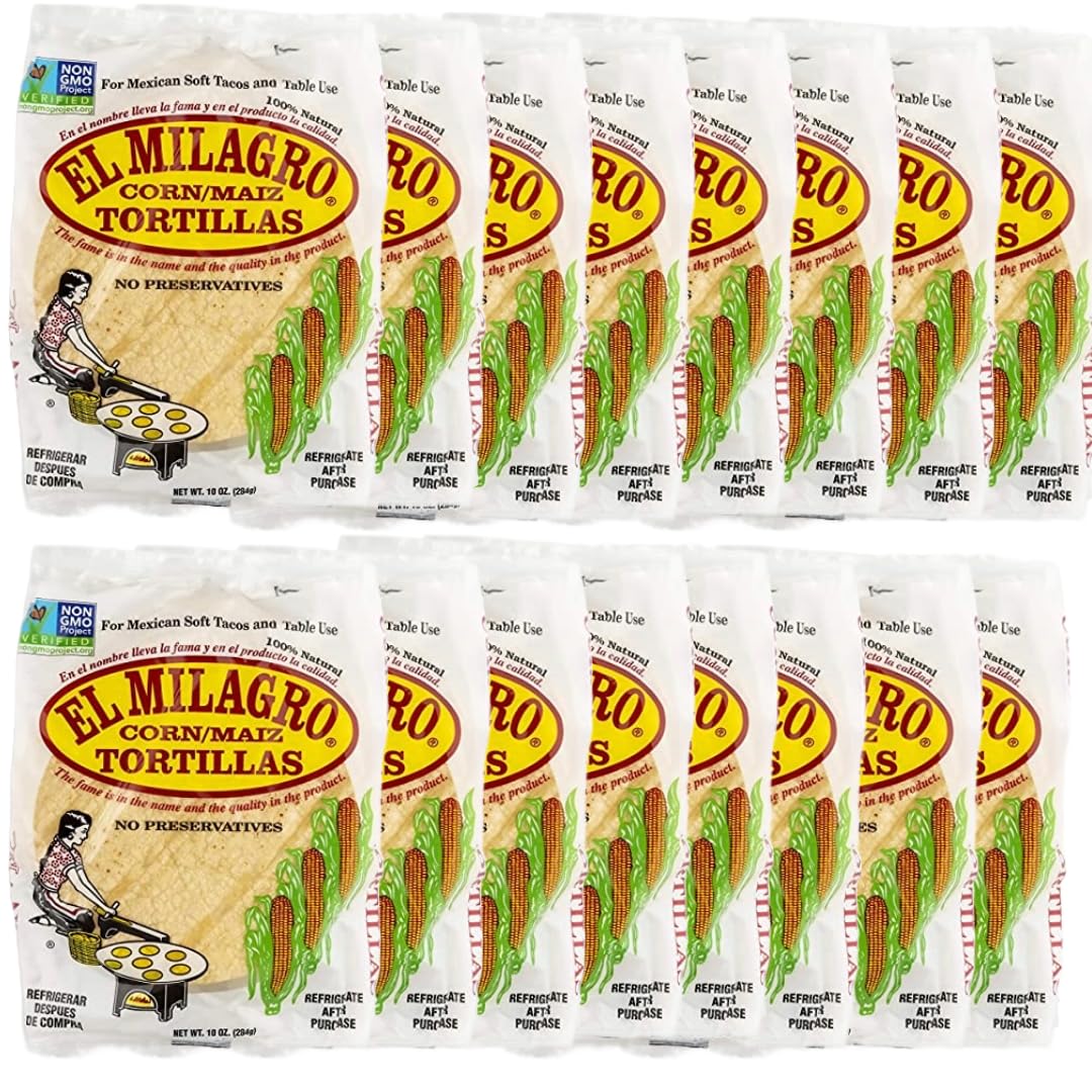 El Milagro, Tortilla Corn, 10 ounce (16 Pack)