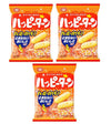 Happy Turn Rice Crackers 96g/3.4 oz | 3pack | Sweet & Salty Japanese Snack | Addictive Magic Powder | Made in Japan | Yummy-Yama
