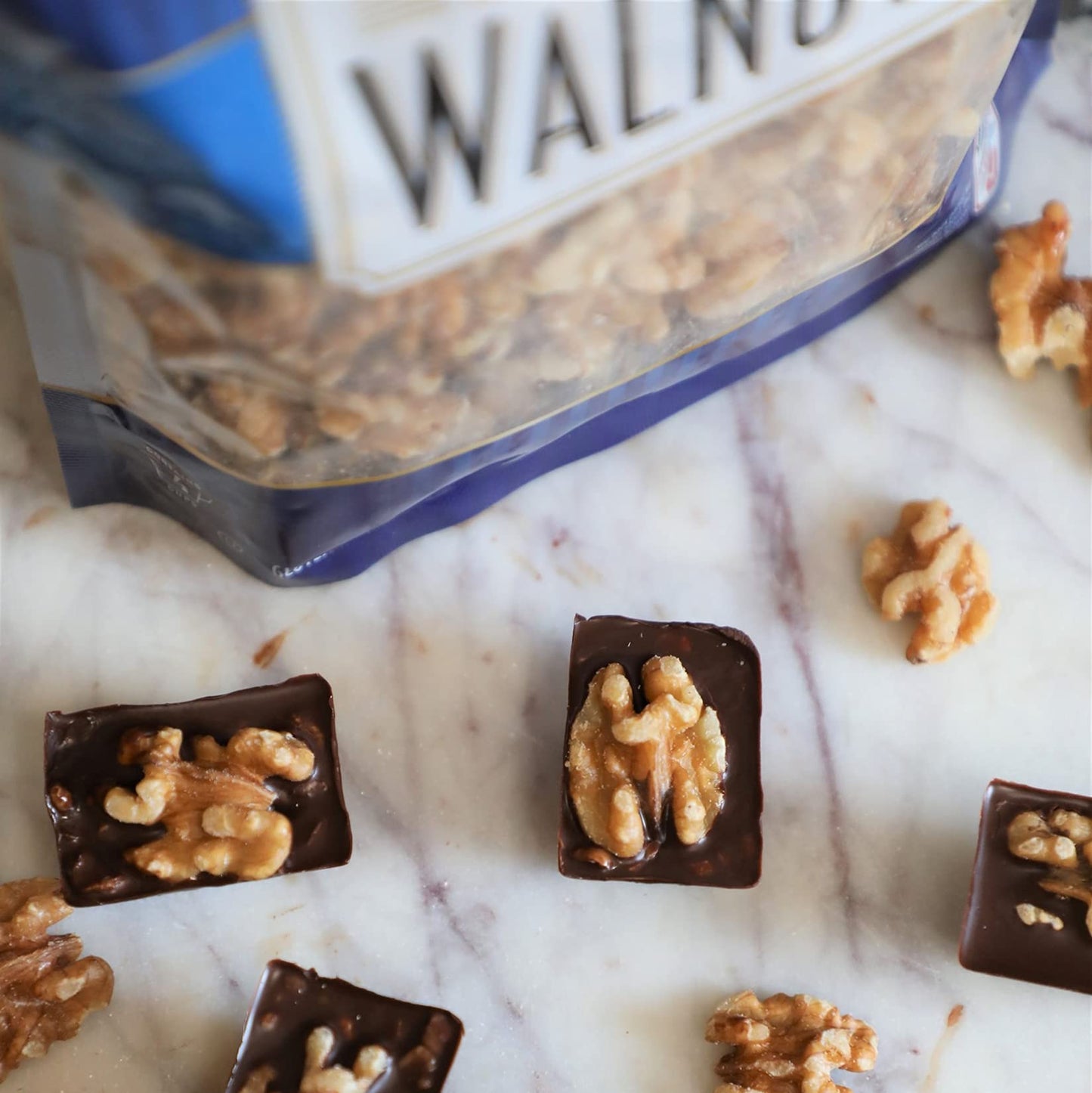 Mariani Nut - Shelled Premium California Walnuts - Gluten Free, Kosher Certified - Stand Up Bag