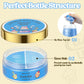 Nomeca Edible Glitter for Cakes & Drinks, 8g Luster Dust Sprinkles, 9-Ocean Blue