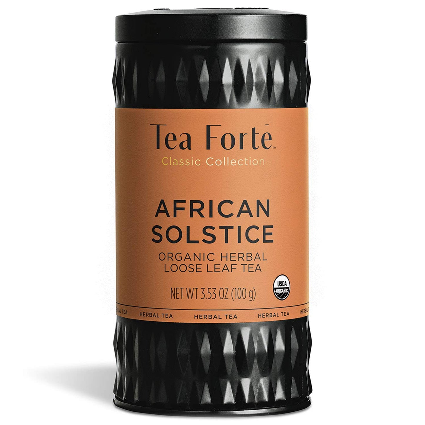 Tea Forte Herbal Loose Tea Canister, African Solstice, 3.53 Ounce, Makes 35-50 Cups