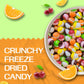 Enhanced Freeze Dried Candy 1 Pound (16Oz) Halloween Candy Super Value Freezed Dried Candies, Resealable Bag For Freshness, Freeze Dried Crunchy Candies - 1 Lb, Movie Snacks