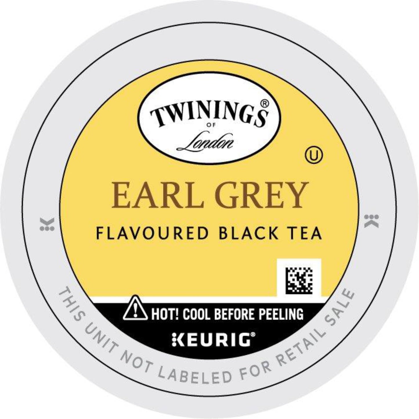 Twinings Earl Grey K-Cup Pods For Keurig, Caffeinated Black Tea Flavoured With Citrus And Bergamot, 24 Count (Pack Of 2)