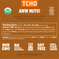 Tcho Aww Nuts! Dark Chocolate Bars (5 Pack) | Single Origin, Plant Based, Organic & Fair Trade, | Non Gmo, Non-Dairy, Vegan, Soy