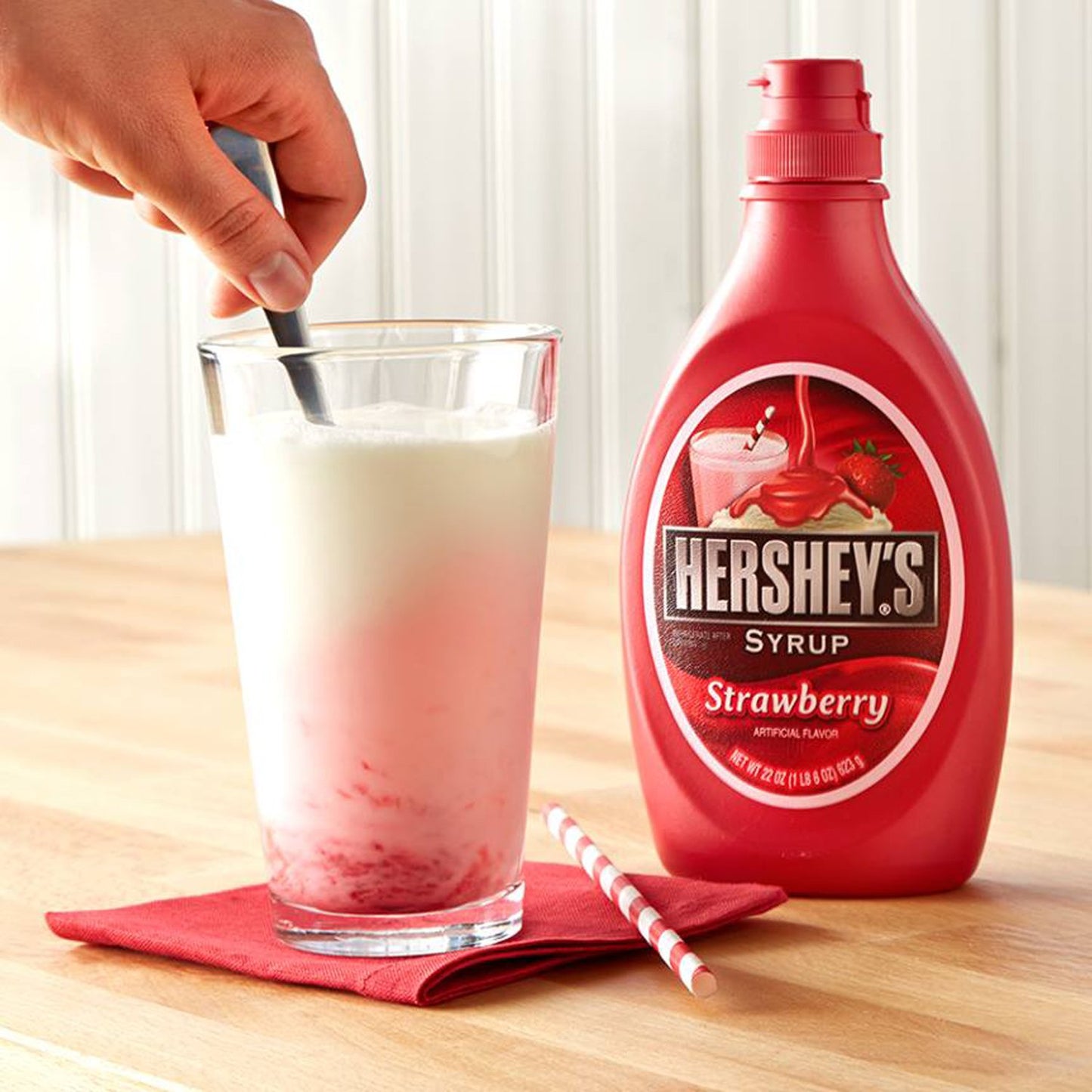 Hershey'S Strawberry Syrup, 22 Ounce