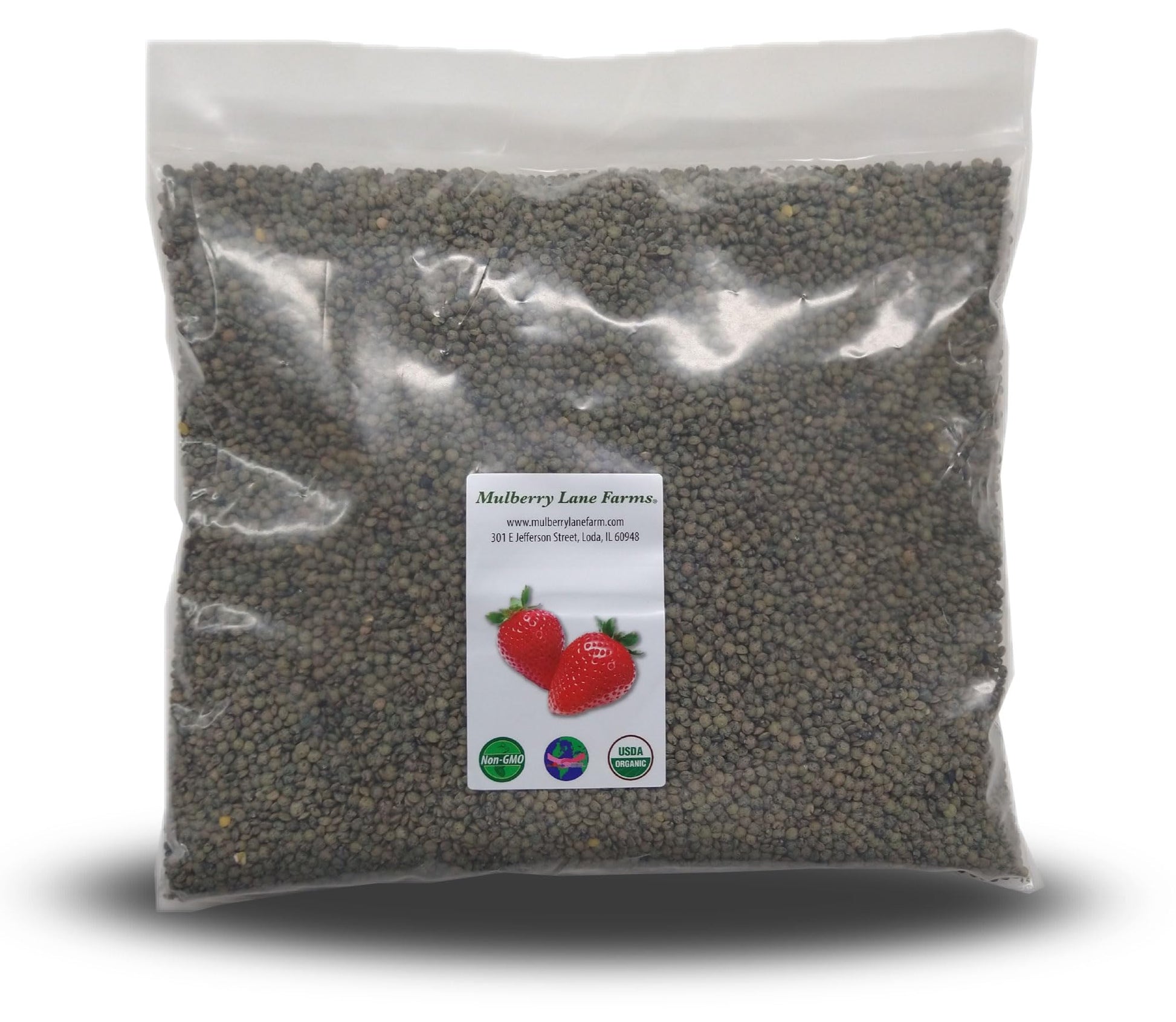 French Green Lentils 5 Pounds Petite, Usda Certified Organic, Non-Gmo Bulk, Product Of Usa, Mulberry Lane Farms