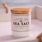 Florida Pure Sea Salt - Natural Unrefined 80+ Minerals - 4 oz Jar
