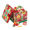 Hnds Candies - Old Fashioned Holiday Classics Mix Hard Candy in Decorative Tin  Includes Assorted Ribbon  Pillow  & Hard Candies  Handcrafted in the USA