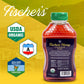 Fischers 100% Organic Raw Honey, USDA Certified, 24 Oz - Pure, Unfiltered Natural Sweetener