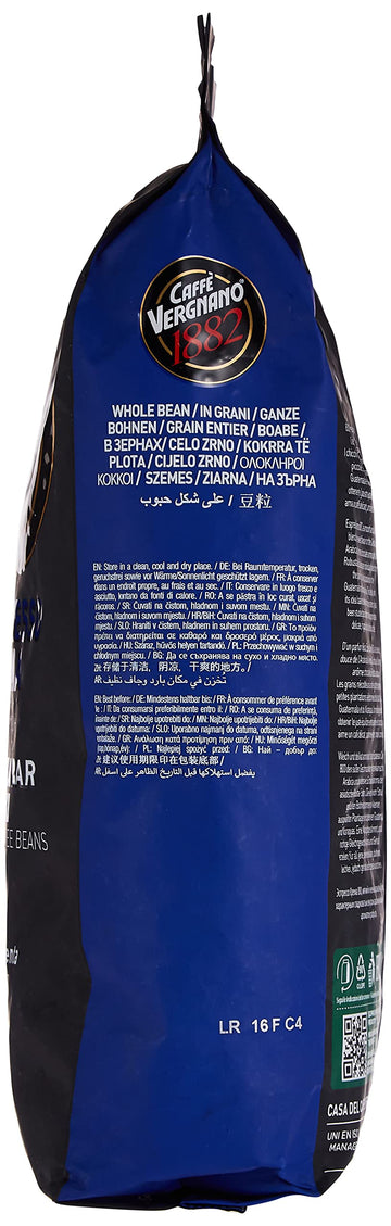 Caffe Vergnano 1882 Espresso Crema '800 Beans - 2.2 Lb