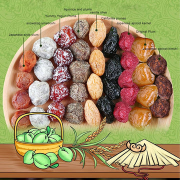 Phuumy 1.1Lb Dried Plums Mix And Match To Have Nine Preserves At Once! Prunes Pitted Unsweetened Share Plum