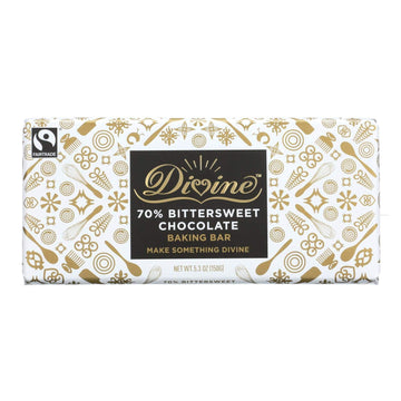 70% Bittersweet Chocolate Bar 5.30 Ounces (Case Of 12)
