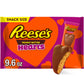 REESES Milk Chocolate Peanut Butter Snack Size, Valentine Candy Bag, 9.6 oz