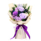 Jtoder Forever Flowers For Delivery Prime, Preserved Long Lasting Blue Purple Flower Bouquet For Mom Wife Girlfriend On Mothers