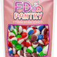 Freeze Dried Fruit Crunch Candy (Wildberry, 4 Oz) Treat Gift Bag Berry Punch, Strawberry, Melon Berry, Wild Cherry And Raspberry