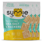 Sunnie Gluten Free Crackers - Healthy Grain Free Sea Salt Crackers - Snacks For Kids & Adults - Made With Avocado Oil, Only 5 In