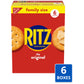 Ritz Original Crackers, Family Size, 6 - 20.5 Oz Boxes