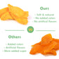 Gourmet Grove - Natural Dried Mango Slices 6 Oz Pack Of 1 | Soft, Juicy, Sliced Mangoes | Lightly Sweetened - (Pack Of 1)
