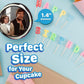 30 X Edible Cupcake Toppers Themed Of Star Wars Collection Of Edible Cake Decorations | Uncut Edible On Wafer Sheet