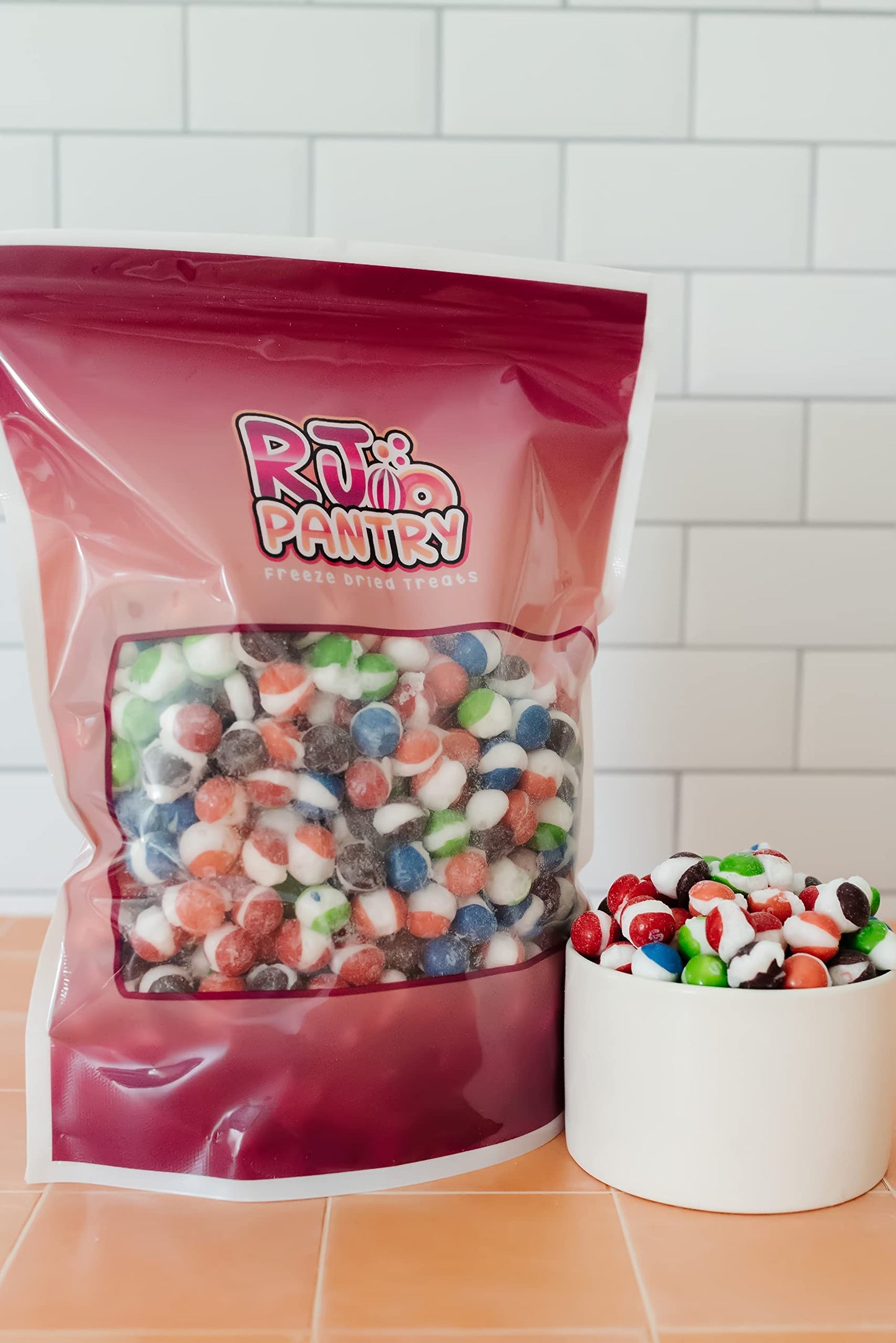 Fruit Crunch Wildberry Freeze-Dried Candy, 16 oz, Assorted Wild Berry Flavors, Large Pouch, Ideal Gift Snack