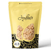 Roasted Unsalted Cashews 4 Pounds - Premium Whole Cashews, Bulk Resealable Bag | Healthy Snack, Keto, Vegan, High Protein | Perf