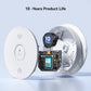 Siterlink Smoke And Carbon Monoxide Detector Combo With Voice Alert, Dual Sensor Fire And Co Alarm With Led Light And Test Butto