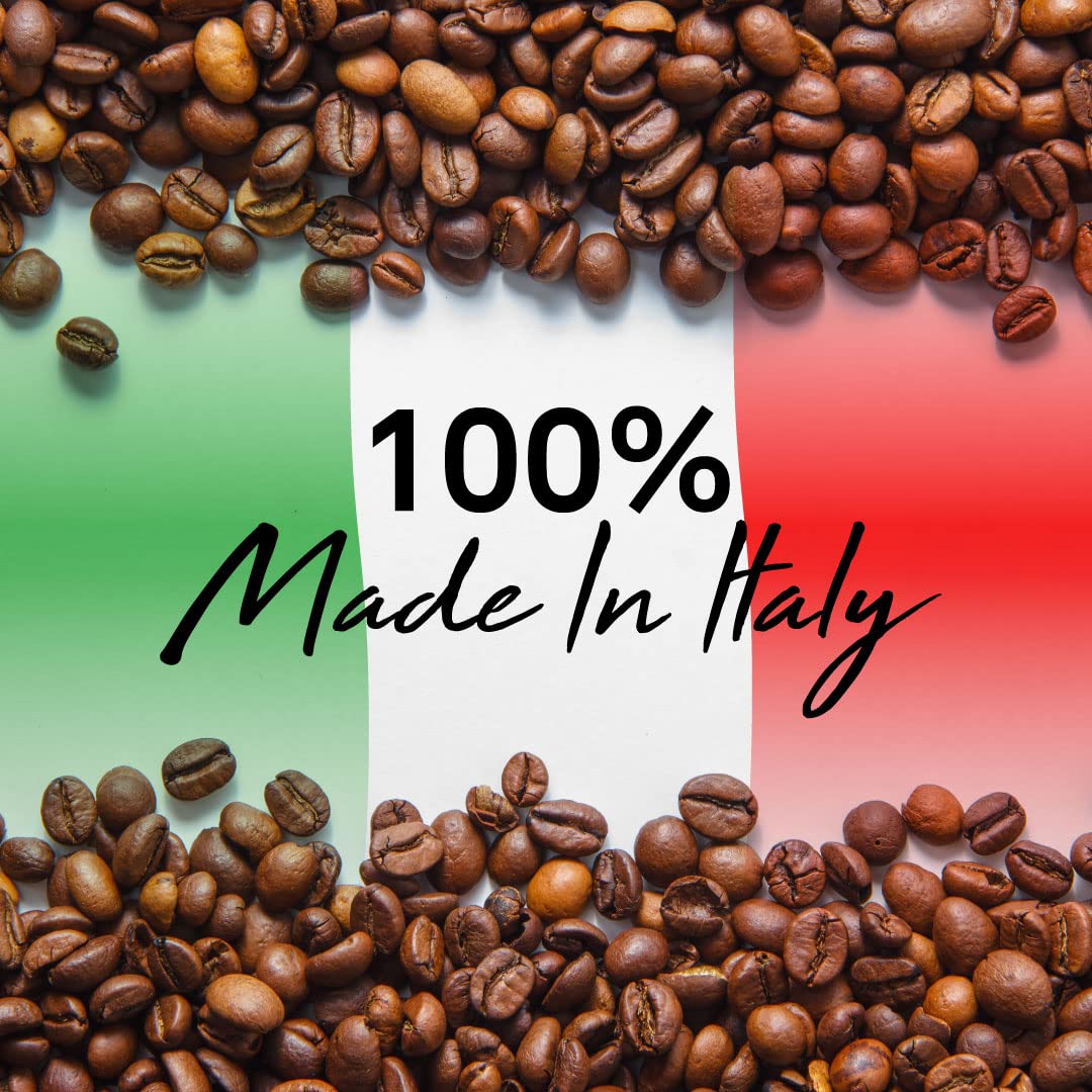 Italian Coffee compact pieces for Espresso Lovers - 40 Pods, Compatible with Verismo, CBTL, Caffitaly, K-fee Systems, Assorted Flavors
