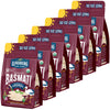 Lundberg White Basmati Rice, Regenerative Organic Certified, 6-Pack - Non-Sticky, Fluffy & Aromatic Long-Grain Rice, Responsibly