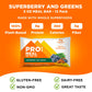 PROBAR - MEAL Bar, Superberry & Greens, Non-GMO, Gluten-Free, Healthy, Plant-Based, Whole-Food Ingredients, Natural Energy (12 C