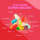 Albanese Candy, 12 Flavor Gummi Bears, 5 Pound Bag