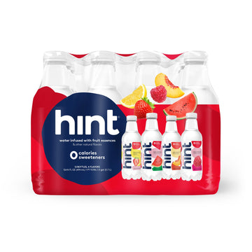 Hint 2401149 16.9 Fl Oz 4-Flavor Sparkling Water
