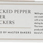 Wellington Cracked Pepper Crackers, 4.4-Ounces (Pack of 12)