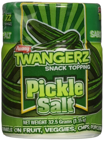 Twang Pickle Salt Shaker - 1.15 oz - Perfect for Seasoning and Snacks