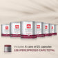 illy Coffee iperEspresso Capsules - Single-Serve Coffee Capsules & Pods - Single Origin Coffee Pods - Intenso Dark Roast  Notes of Cocoa & Fruit - For iperEspresso Capsule Machines - 21 Count  6 Pack