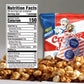 Sweet and Salty Popcorn Individual Bags, 30 Count Bulk Pack- Classic Caramel Coated Popcorn & Peanuts, On-the-Go Snack by Cracke