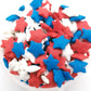 NCS 4th of July Red, White and Blue Star Edible Sprinkles, 8 ounces - Great for Cupcakes, Cookies, Cakes, Cakes Pops