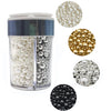4 in 1 Pearl Sugar Sprinkles 6 oz, Mix sizes Candy Pearls Ideal for Baking, Cake and Cupcake Toppers, Cookie Decoration, Ice Cre