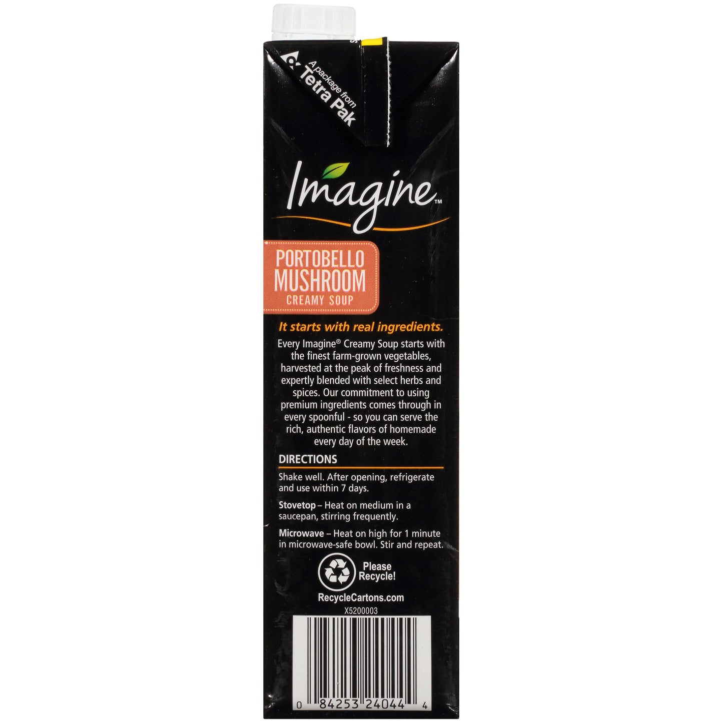 Imagine Portobello Mushroom Creamy Soup 32 Fl. Oz (Pack Of 6)