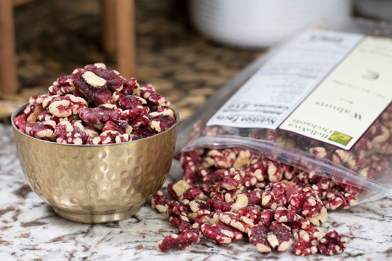 Bella Viva Orchards Red Walnuts (Shelled), 1 Lb Of Red Walnuts (Shelled)