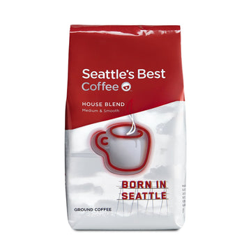 Seattle'S Best Coffee House Blend Medium Roast Ground Coffee | 12 Ounce Bags (Pack Of 6)