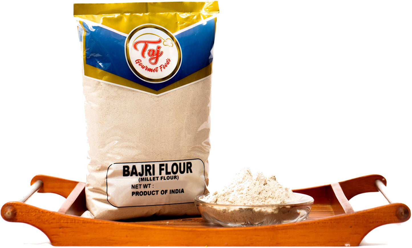 TAJ Millet Flour | Bajra Atta | 64 Ounce (Pack of 1)