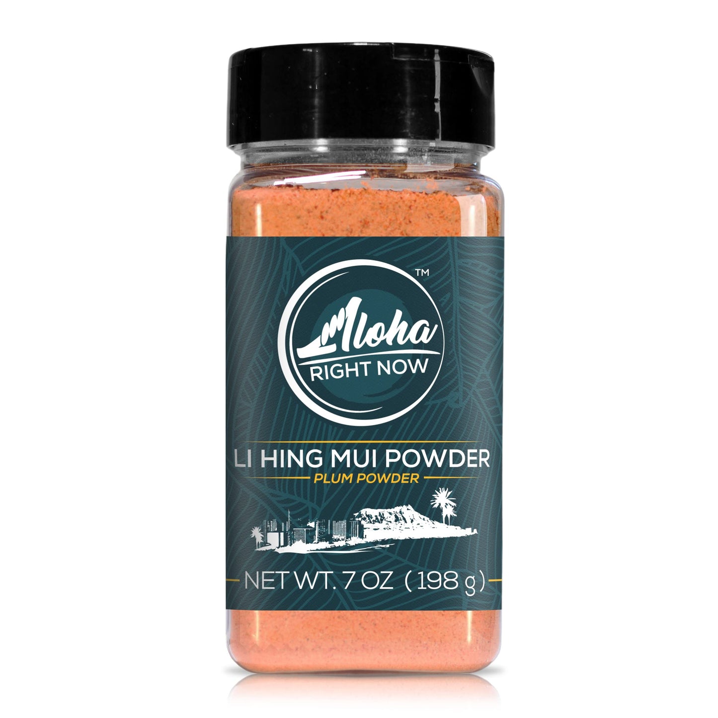 Aloha Right Now Li Hing Mui Powder Shaker, Sweet & Sour Dried Plum, 7 oz