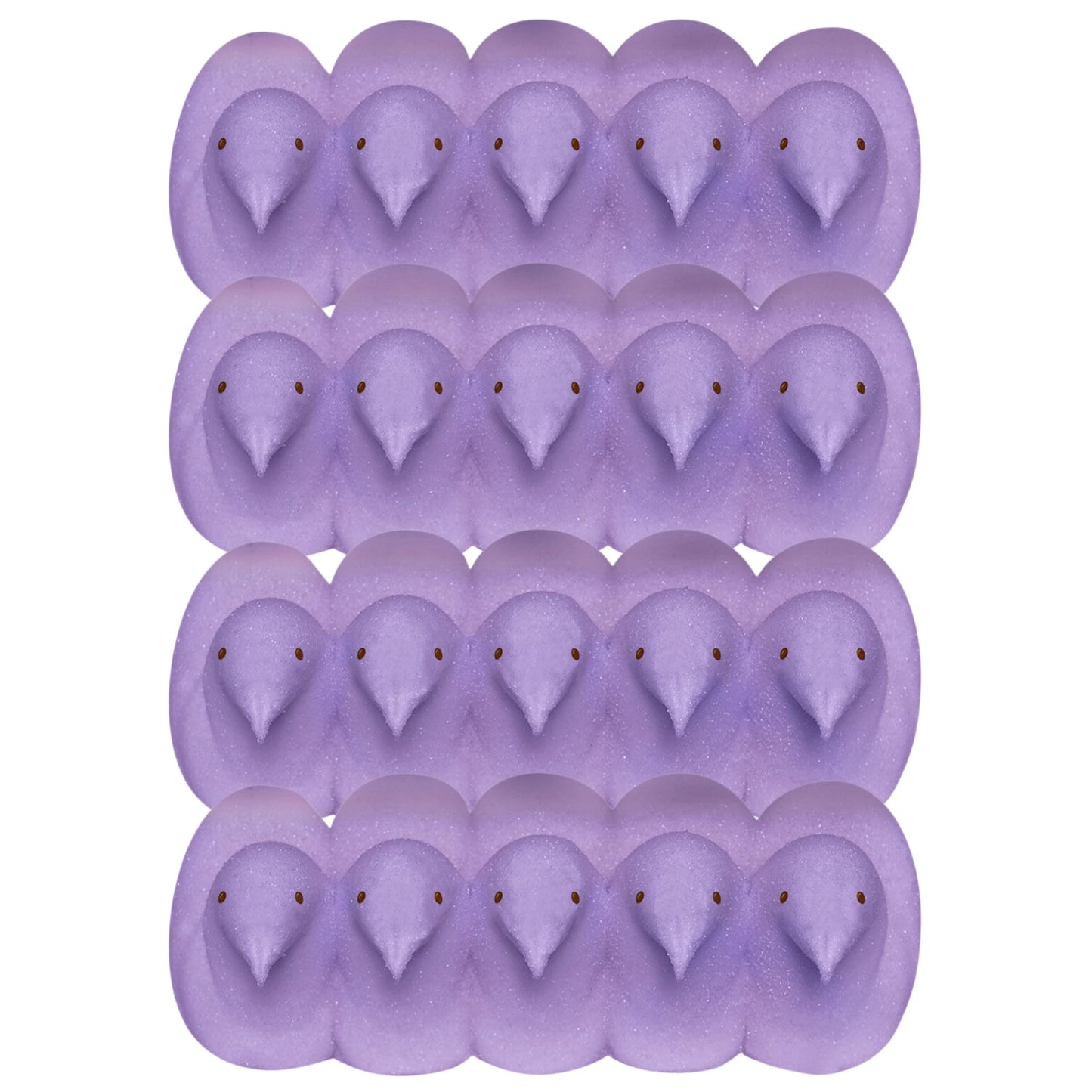 Needzo Purple Marshmallow Chicks, Bulk Candy Party Treat (Pack Of 2) 20 Total Pieces