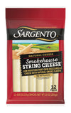 Sargento Natural Smokehouse String Cheese, 12-Count